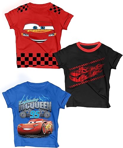 Miniatura 8 de Disney Camiseta gráfica Cars Lightning McQueen Pixar (juegos) Tow Mater Doc Cruz Finn Outfit Tee Niños Cumpleaños Ropa para niños