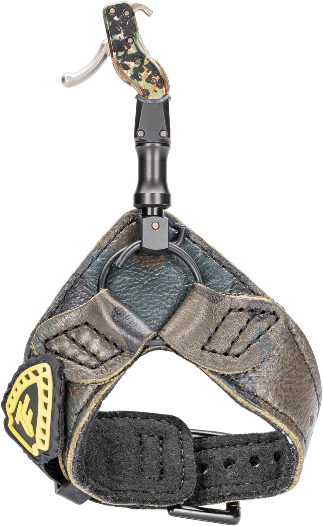 Tru-Fire Buckle Foldback Adjustable Archery Compound Bow Release - Camo Wrist Strap with Foldback Design