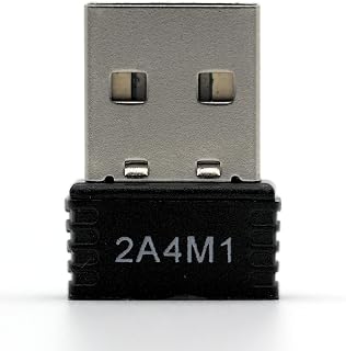 GenBasic WiFi 4 USB Nano Wireless Network Dongle Adapter for Linux (Black)