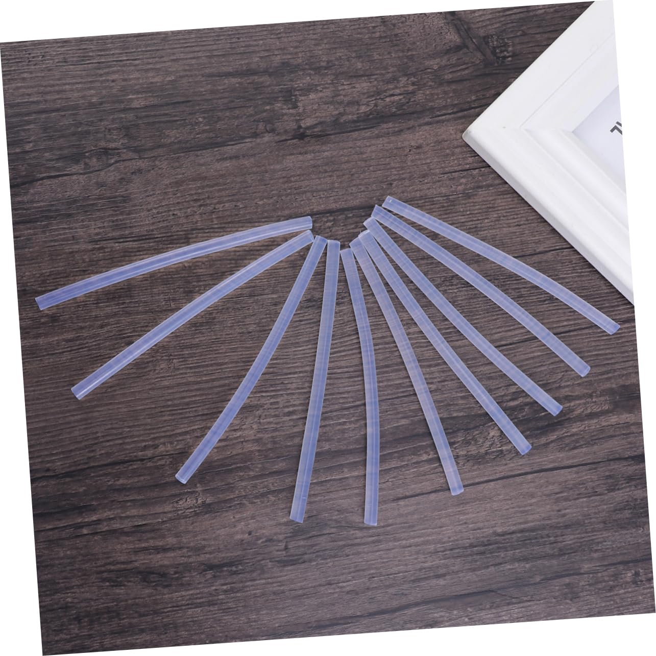 50Pcs Hot Melt Glue Sticks Transparent DIY Adhesive Strips for Crafting Strong Bonding for More