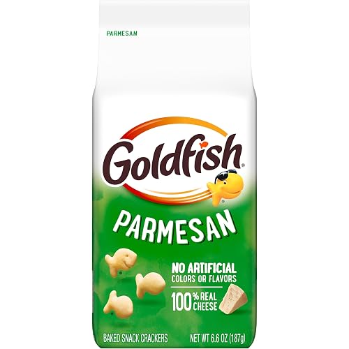 Goldfish Parmesan Cheese Crackers, 6.6 Oz Bag