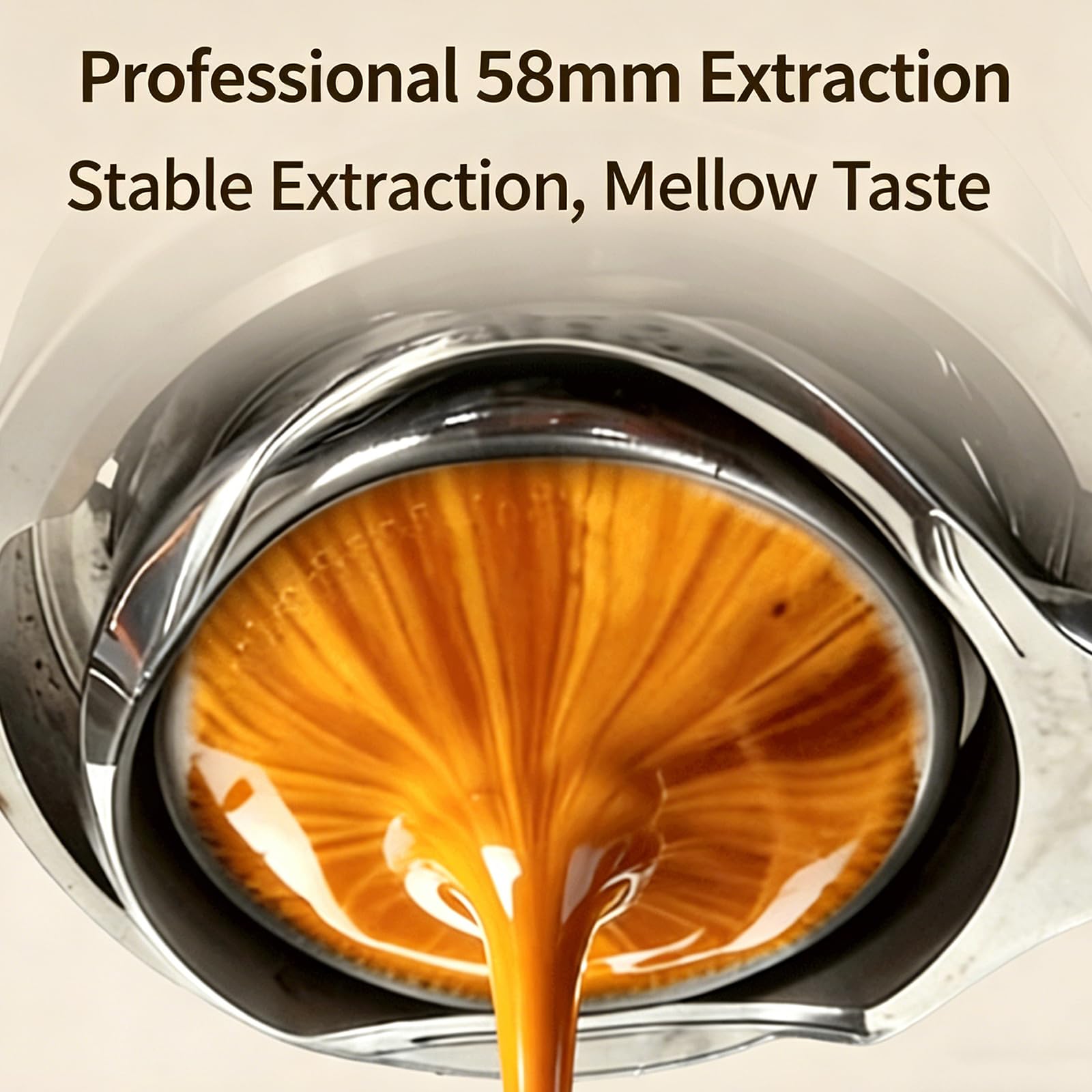 Máquina de café espresso manual neumática, cafetera portátil con manómetro, 1-16 bar ajustable, perfecta para los amantes del café en casa y de viaje