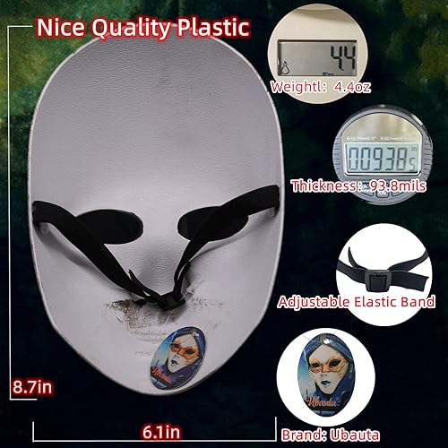 Miniatura 5 de Máscara de purga para niños disfraces de Halloween máscaras de cruz y dios, juguete de cara de terror aterrador, para fiesta de payaso de mascarada