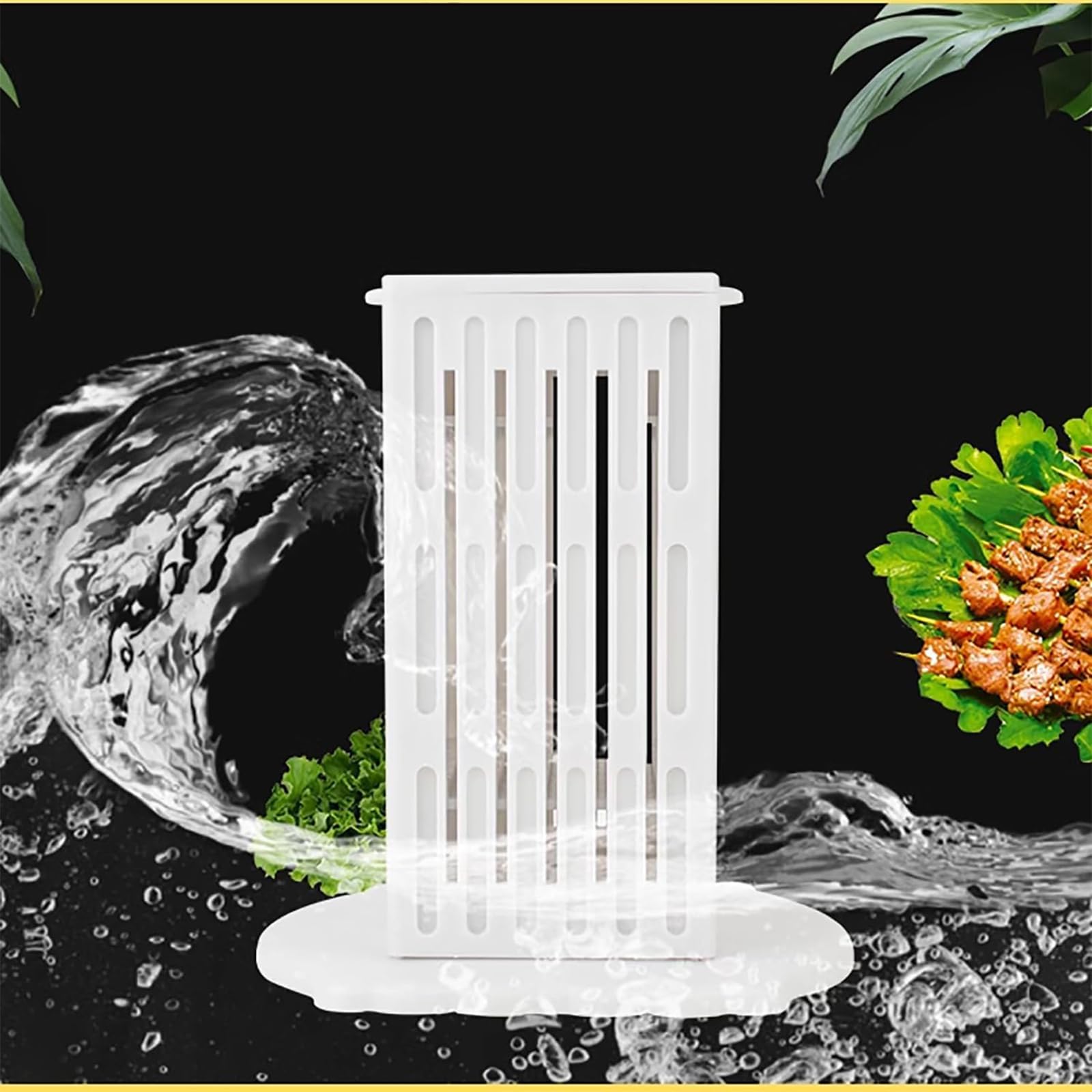 Scatola Per Kebab, Kit Riutilizzabile Per Preparare Kebab Per Barbecue, 36 Spiedini In 3 Minuti/Nessuna Lesione Alle Mani, Non Richiede Tempo, Per Carne, Frutta O Verdura
