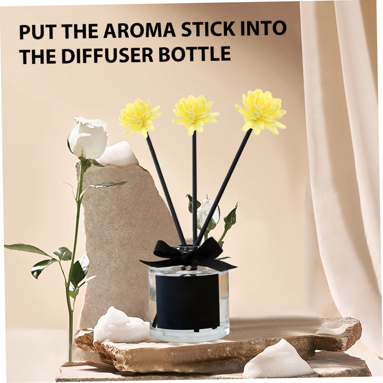 PRETYZOOM 500stücke Duftdiffuser Künstlichen Blumen Aromatherapie-Dekoration Für Raumduft Kompatibel Mit Ätherischen Ölen Langlebig Und Praktisch Für Langfristige Nutzung