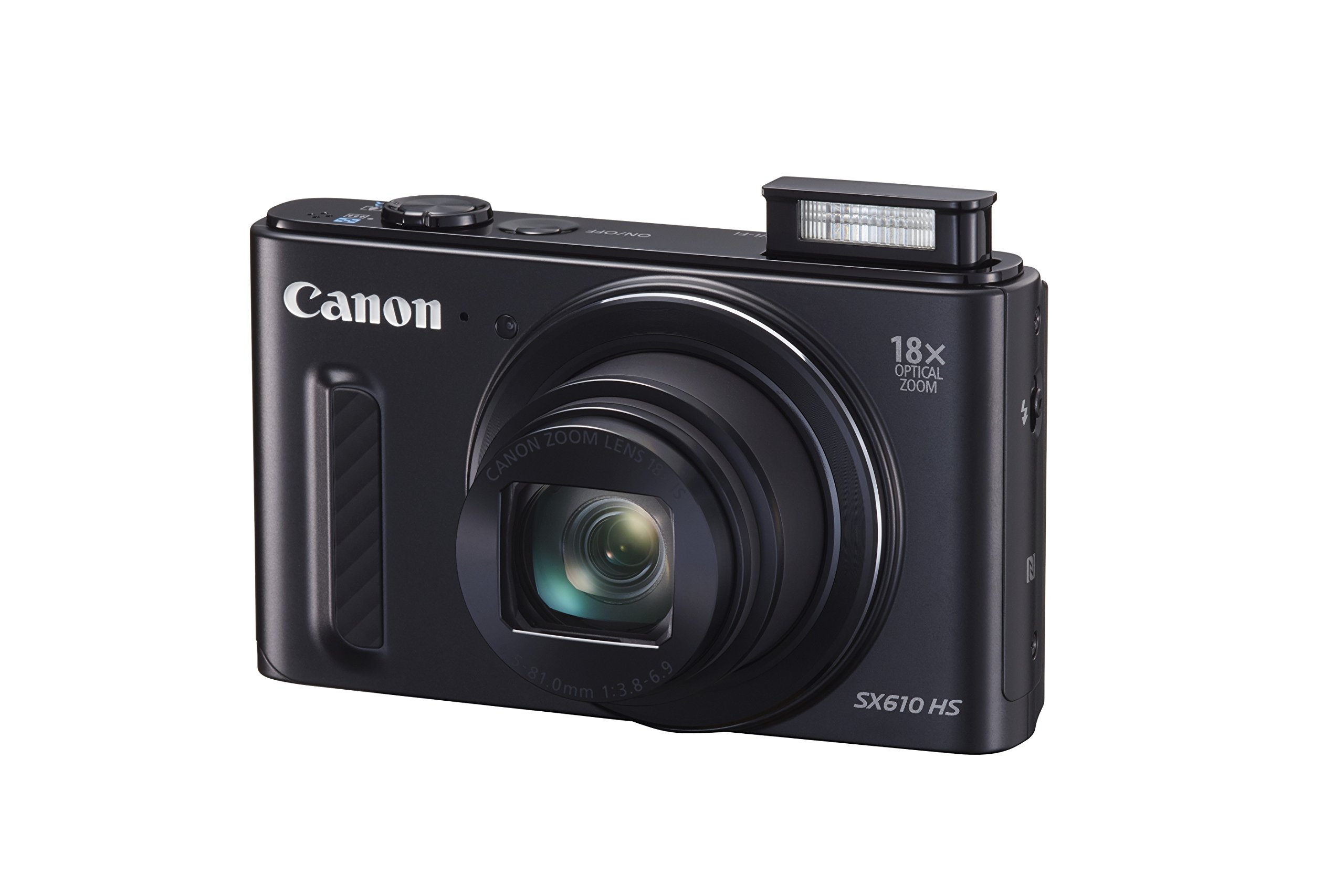 Canon PowerShot SX610 HS Point and Shoot Digital Camera - Black