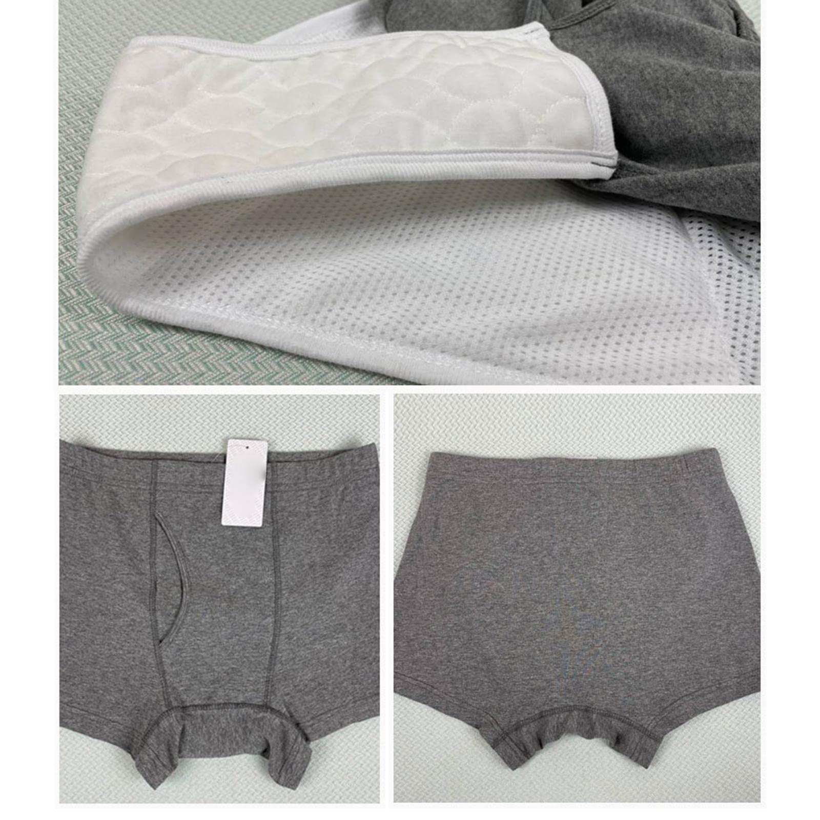 Herren-Windelhose, waschbar, weich, schützend, für Senioren, Erwachsene, Stoffwindeln, Größe M