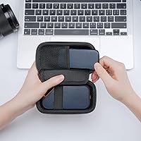 Vista 7 de Yinke Estuche rígido para SanDisk Extreme Pro/SanDisk Extreme portátil SSD externo 500GB 1TB 2TB, Funda protectora de viaje Bolsa de almacenamiento