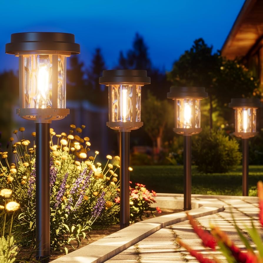 lumi XMCOSY+ Solar Garden Lights Waterproof - 20 LM Solar Pathway