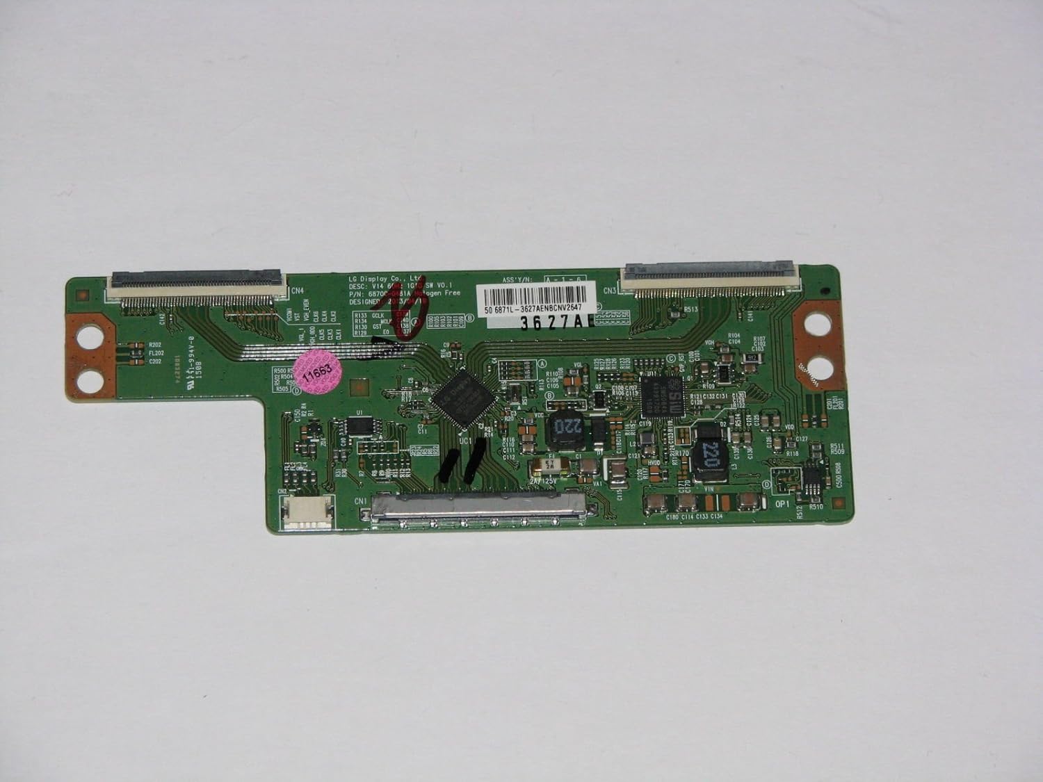 SCEPTRE X50 TCon Board X505BVFMQC 6871L3627A Electronics