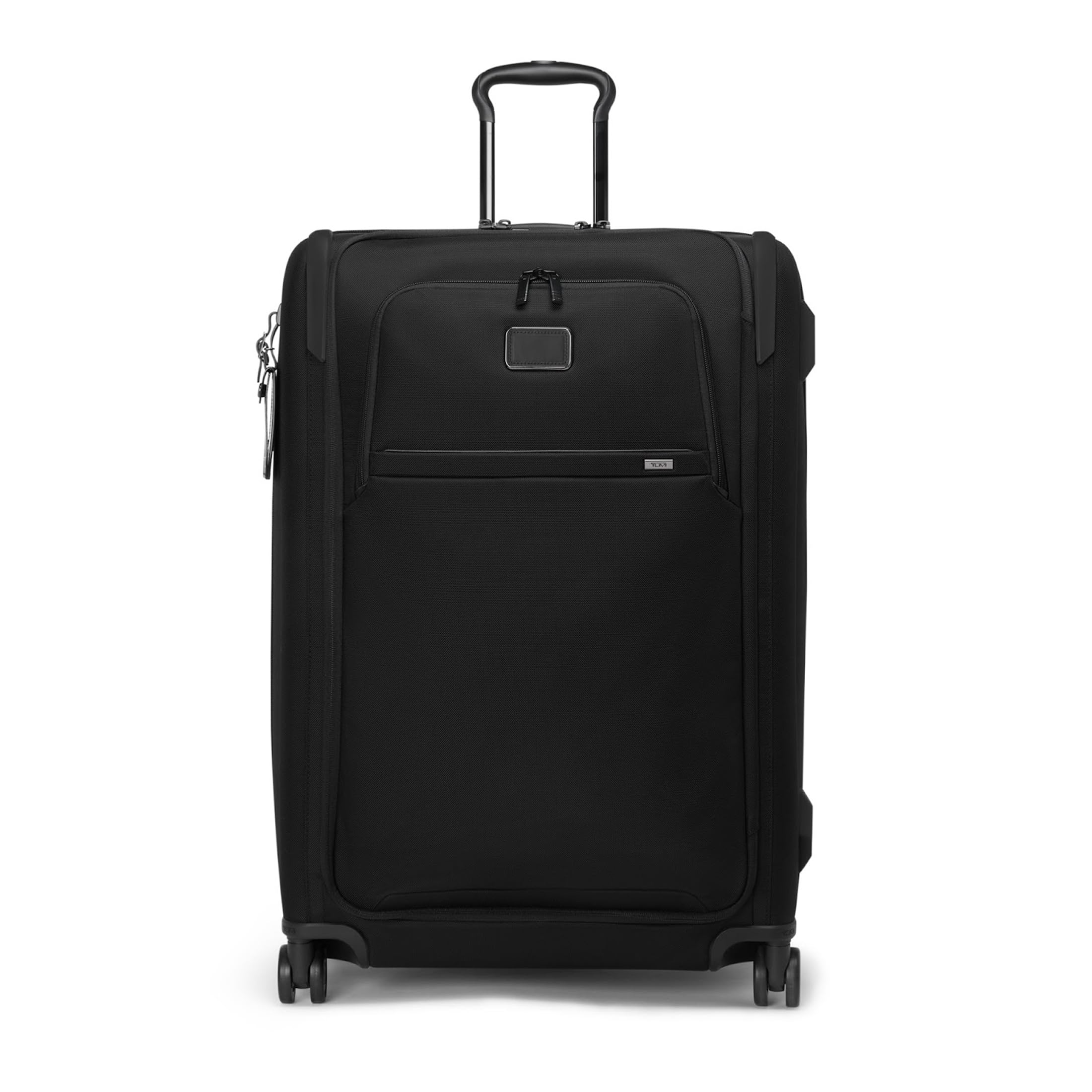 TUMI - Alpha Large Dual Access Expandable 4-Wheeled Carry-On Luggage - Zip Expansion Travel Suitcase - TSA Lock