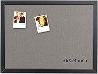 Vista 13 de Gideal Tablero de Corcho para Anuncios, Tableros de Corcho de 24 x 36 Pulgadas para Paredes, Tablero de Corcho Grande para Oficina, Escuela y Hogar