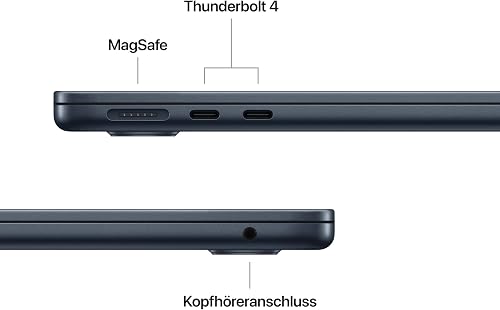 Apple MacBook Air 13" 16+256GB SSD M4 Chip (2025) midnight QWERTZ - 5