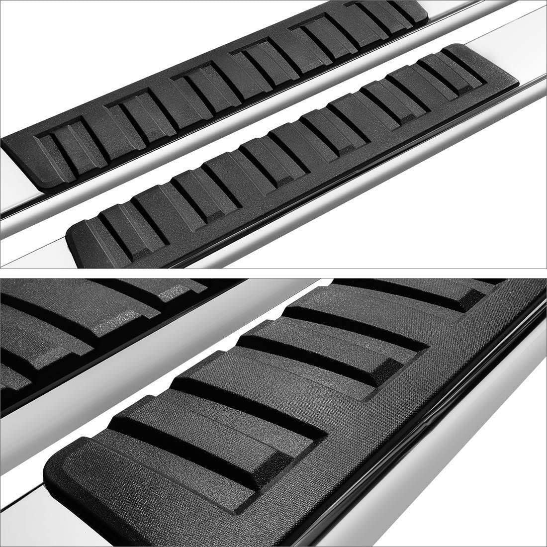 Compatible with Crew Cab 6" Side Steps Nerf Bars Running Boards SS E03SS0115