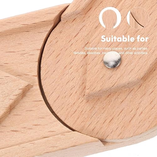 Miniatura 5 de Toyvian Vía de tren de madera  Paquete de expansión compatible con Thomas Wooden Train Track Bloque de expansión de tren de madera Accesorios para