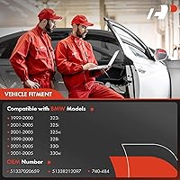 Vista 2 de A-Premium - Regulador de ventana eléctrico sin motor de reemplazo para BMW E46 323i 325i 325xi 328i 330i 330xi para el lado del conductor delantero