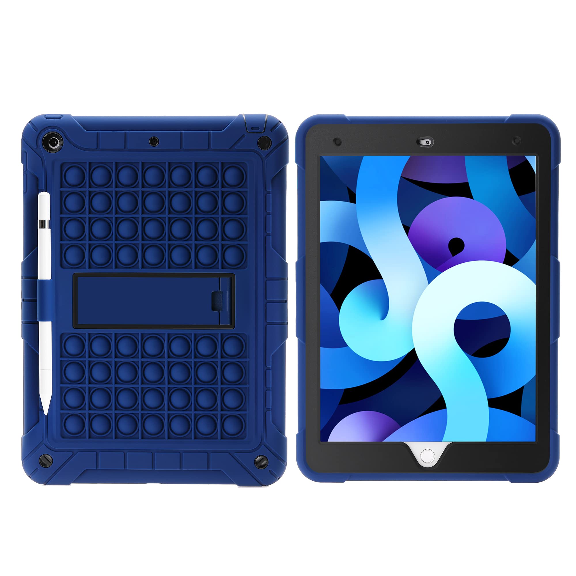 IPad 10 Gen Hülle Mit Stifthalter & Kickstand – Stoßfest, Bunt, Inkl. Schultergurt