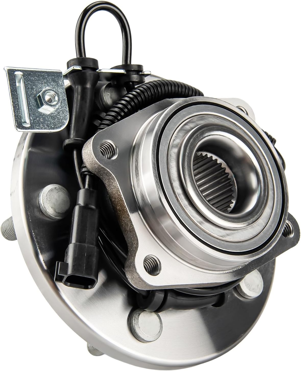 KAX 513273 Front Wheel Bearing and Hub Assembly with W/ABS Compatible with 2008-2016 Chrysler Town & Country