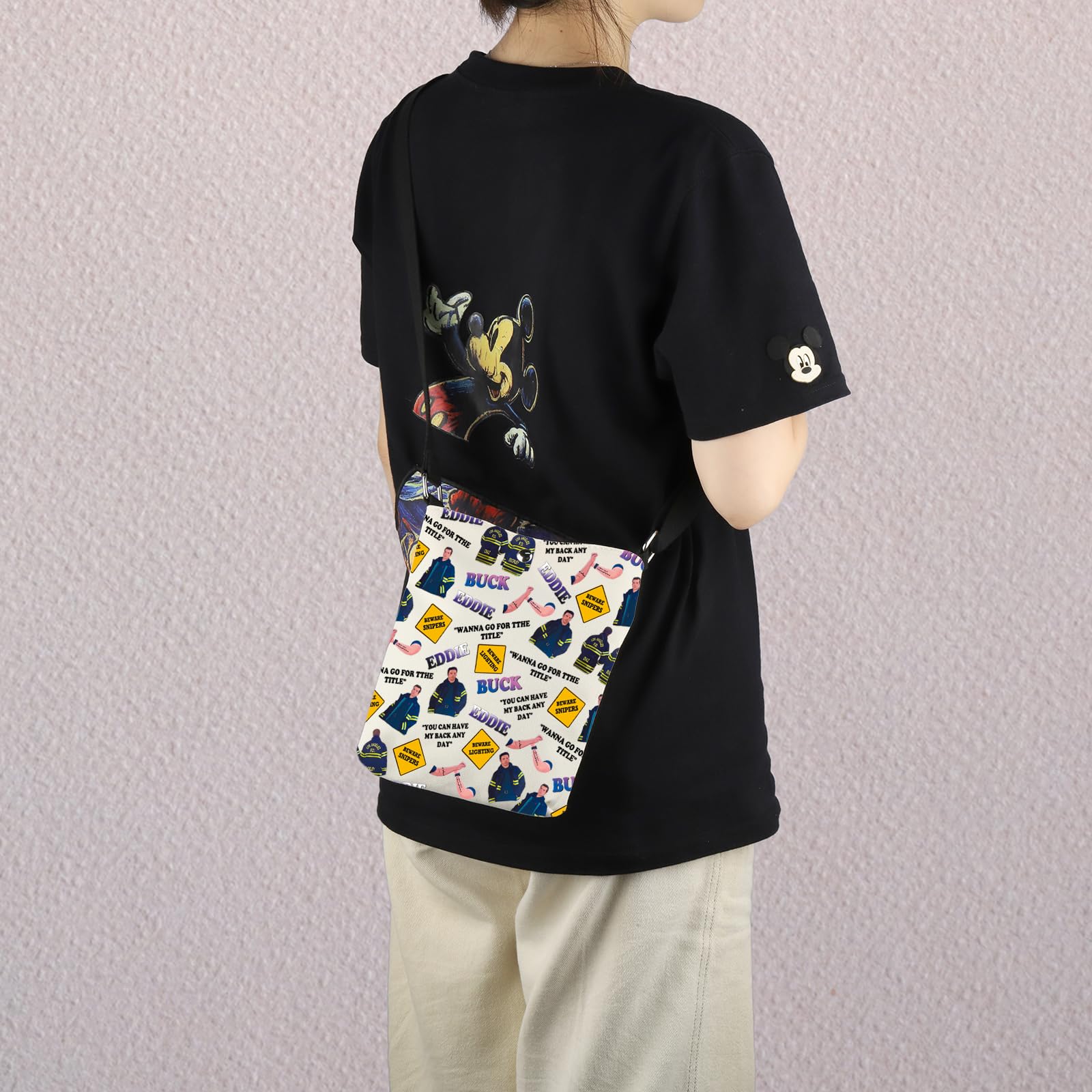 911 TV Show Inspired Gift 911 Crossbody Bag 911 TV Show Lover Gift 911 TV Show Merchandise for Female (EDDBagIE) - Image 3