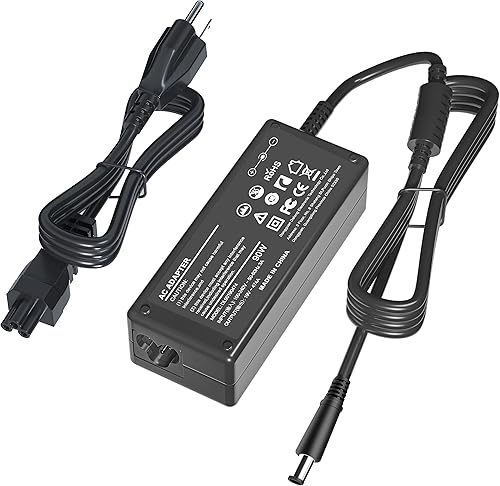 Cable de alimentación adaptador de CA de 90 W 65 W para escritorio HP todo en uno de 20 pulgadas, 22 pulgadas, 24 pulgadas, 24-DD 24-DF 24-DP 24-CB