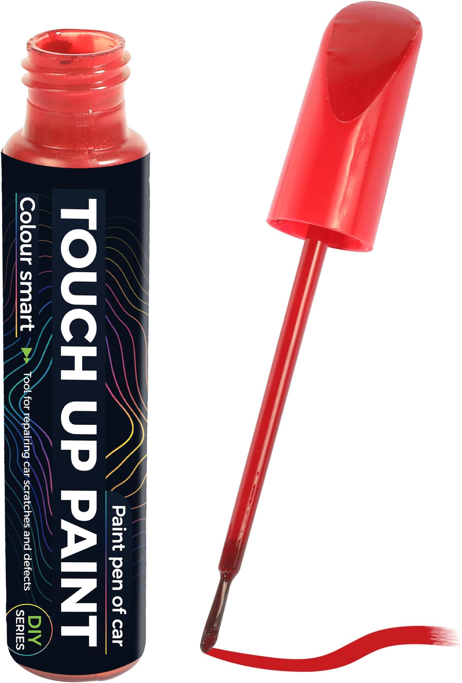 RACOONA Paint Pen,Car Accessories Touch Up Paint Pen,Car Paint Scratch Repair,Car Scratch Remover Pen,Touch Up Paint Pen for Cars,Car Touch Up Paint Pen,Deep Scratches for All Types of Cars (Pearl Red)