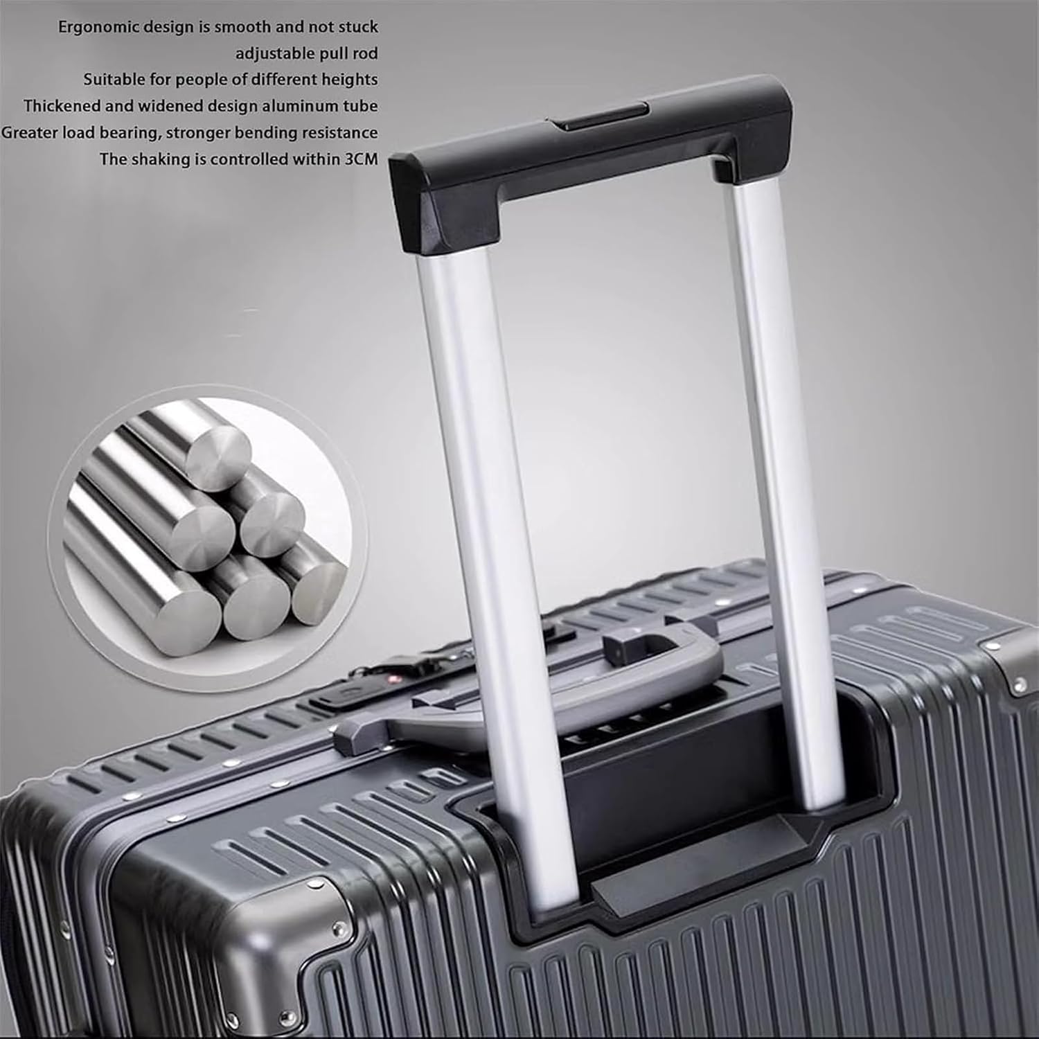 HAFUNE 軽量スーツケース キャリーオンラゲージ アルミフレームスーツ