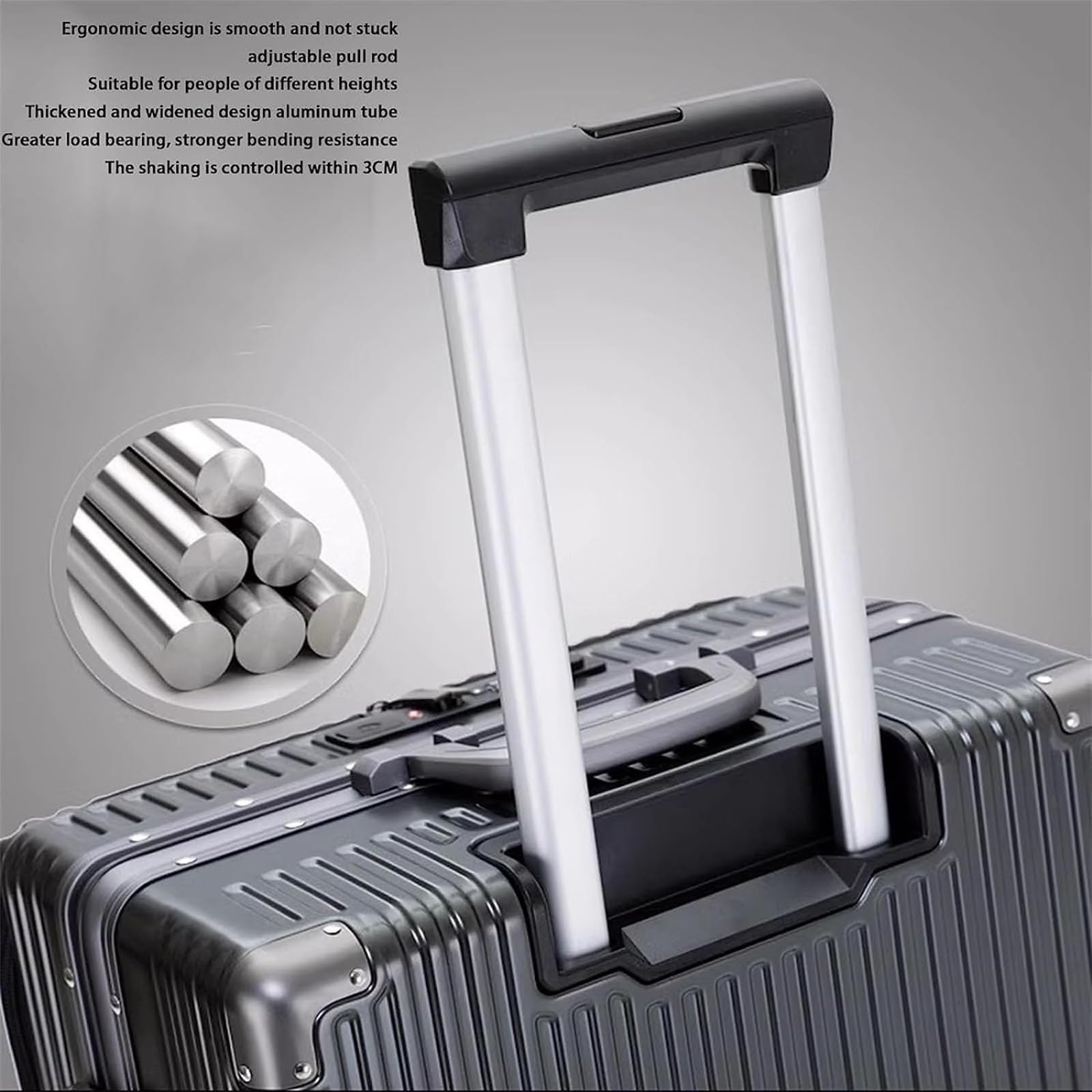 Walizka Podróżna Walizki Z Aluminiową Ramą Do Noszenia Bagażu Z Kółkami Konstrukcja Separacji Suchej I Mokrej Walizka Kabinowa (Color : D, Size : 22in)