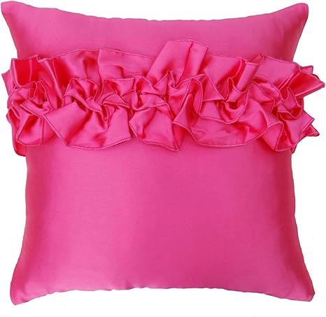 pink square pillow cases