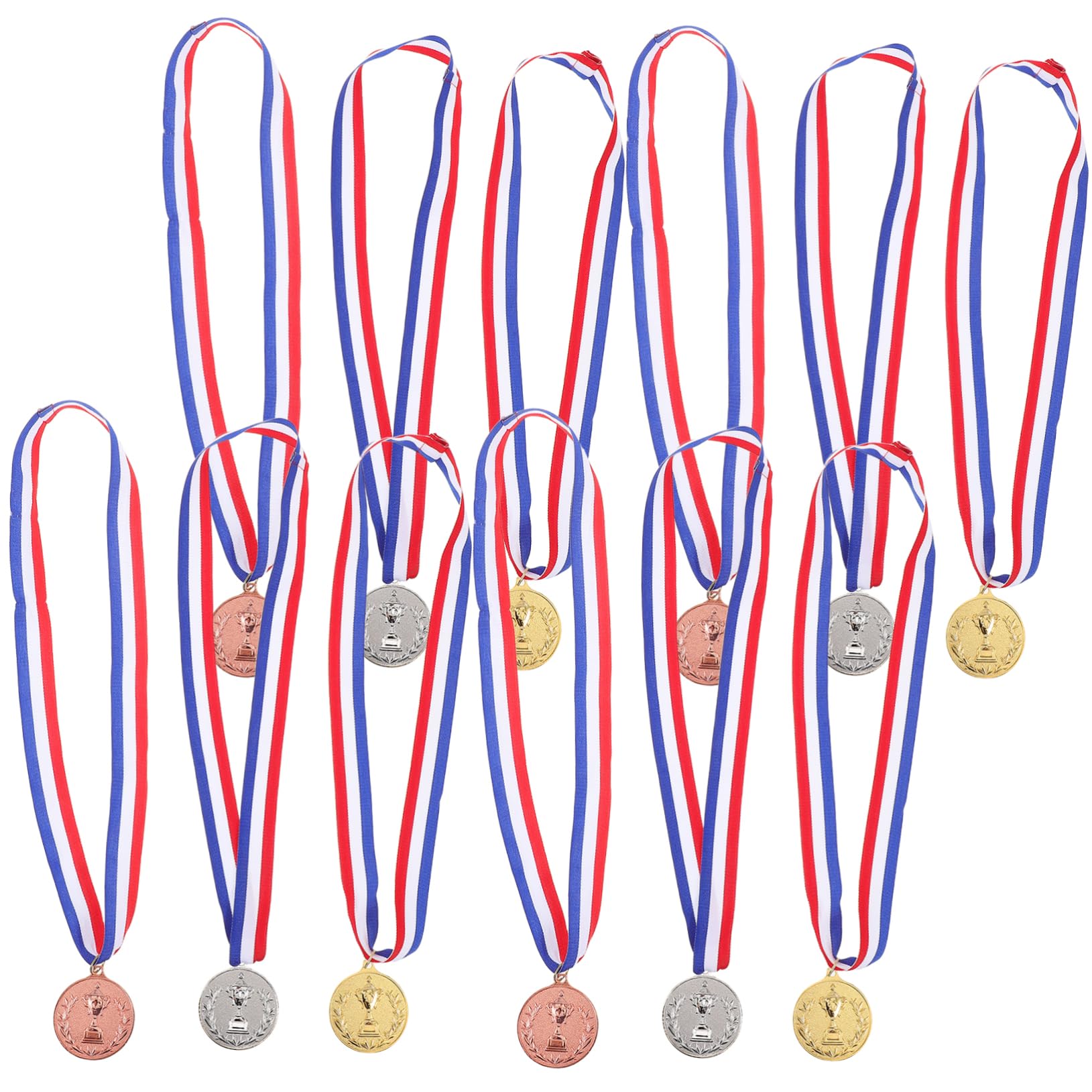 Anneome Medallas de Ganador de Aleación de Zinc, 12 Piezas