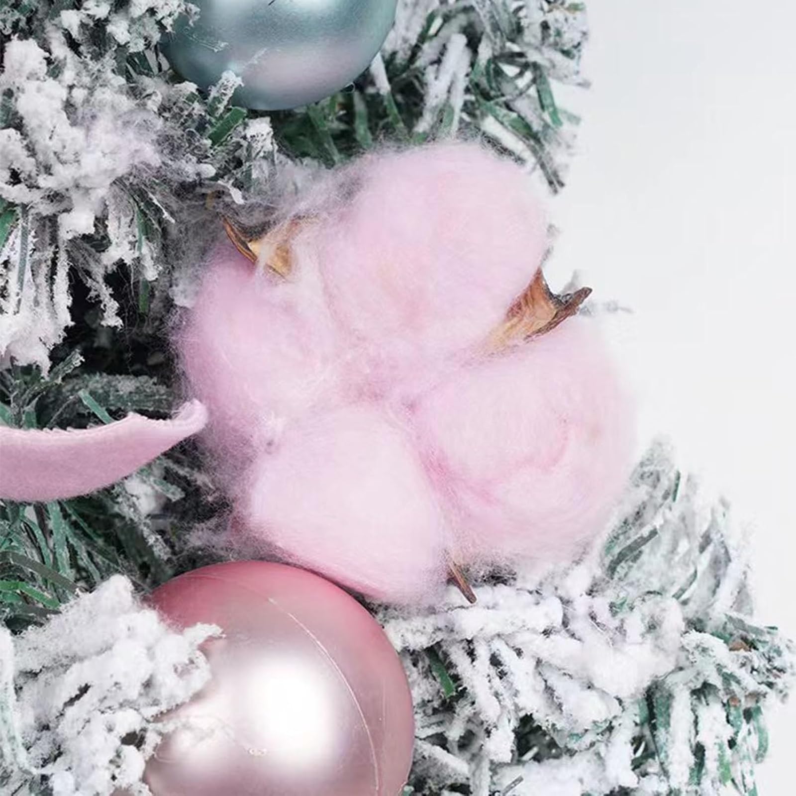 Piccolo albero di Natale da 11,8 pollici, squisito mini albero artificiale da tavolo for la decorazione di hotel, centri commerciali e case piante artificiali(40CM)