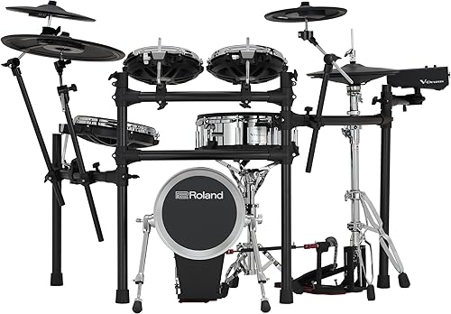 Miniatura 60 de Roland Generation 2 V-Drums TD-17KV2 - Batería electrónica con bolsa para baqueta, cable de audio de 0.138 in, 3 pares de baquetas y paño de pulido