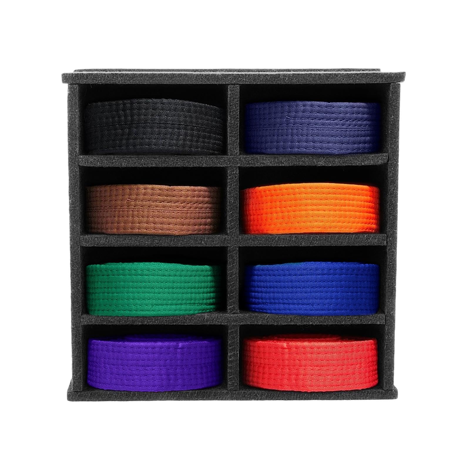 Porte-Ceintures d'arts Martiaux Taekwondo Armoire de Rangement pour Ceinture de Judo MMA