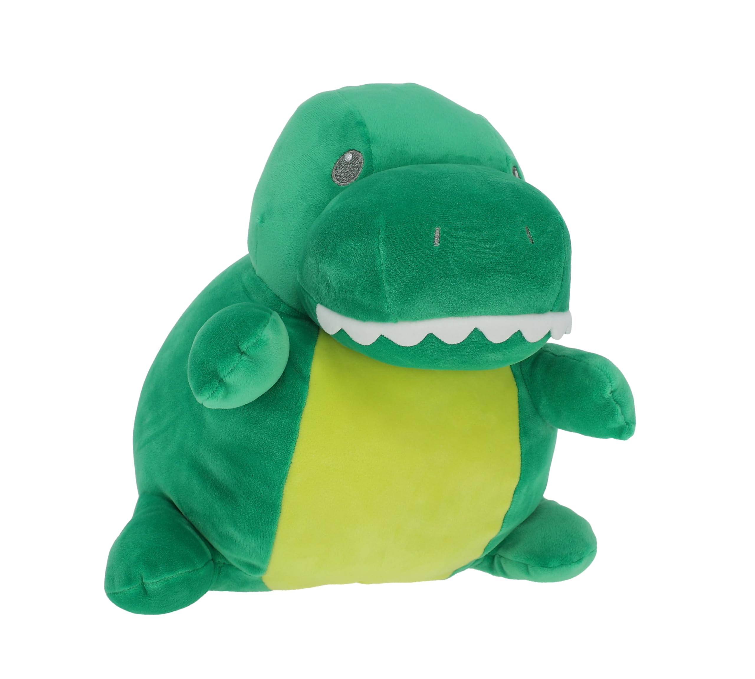 Cuddle Pal Kids Preferred Rex The T-Rex - Round Huggables - Stuffed Animal Plush 11.5 Inches,Multicolor