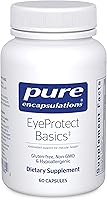 Vista 1 de Pure Encapsulations EyeProtect Basics Apoyo antioxidante clave para la salud ocular 60 cápsulas