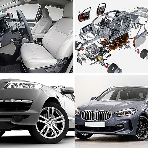 Miniatura 7 de GOOACC Kit surtido de 170 piezas de clips en U y tornillos para automóvil, 9 tamaños diferentes, piezas de repuesto para tuercas y tornillos en U