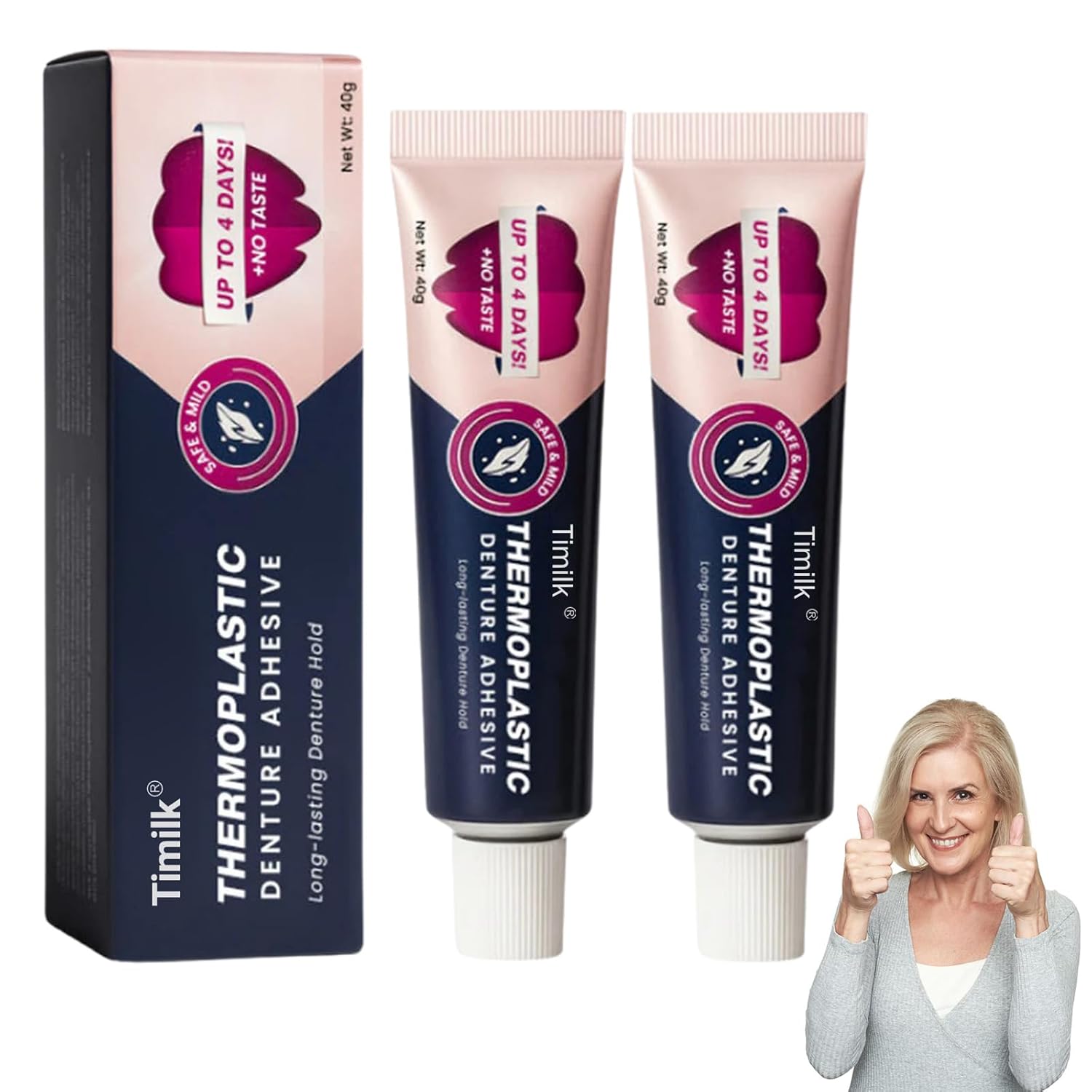 Timilk AllDay Secure Denture Bond: A Solução Confortável para Próteses Fáceis e Duradouras (2)