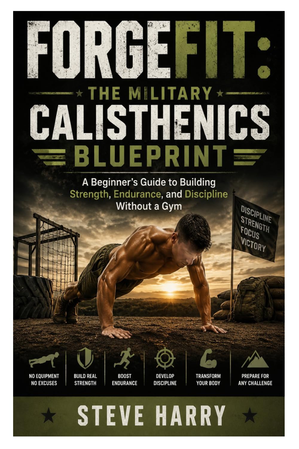 ForgeFit: The Military Calisthenics Blueprint: A Beginner's Guide to Building Strength, Endurance, and Discipline Without a Gym