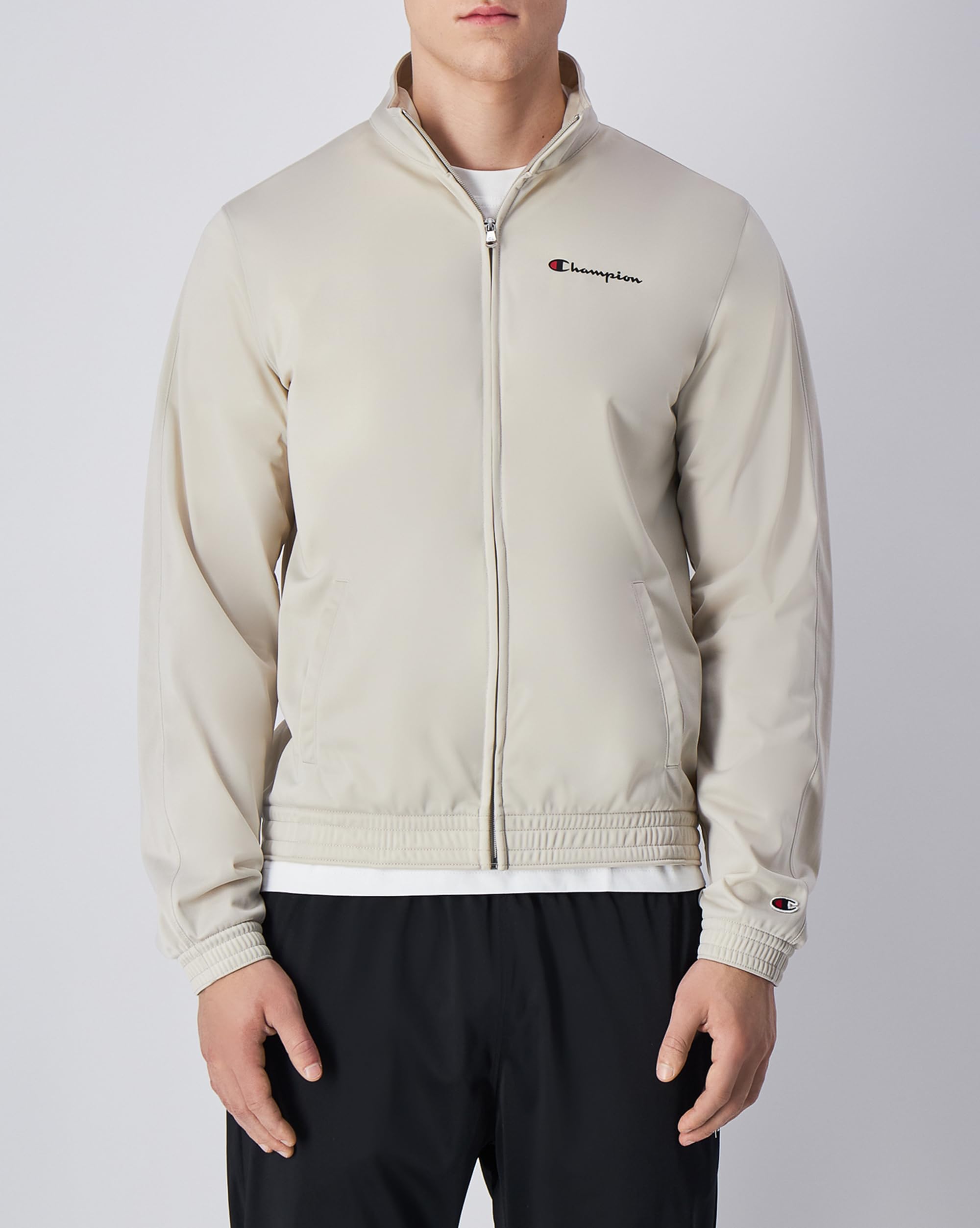 Champion Herren Legacy Script Shop (220362) - Special Polywarpknit Semi-dull High-neck sportanzug (1er Pack)