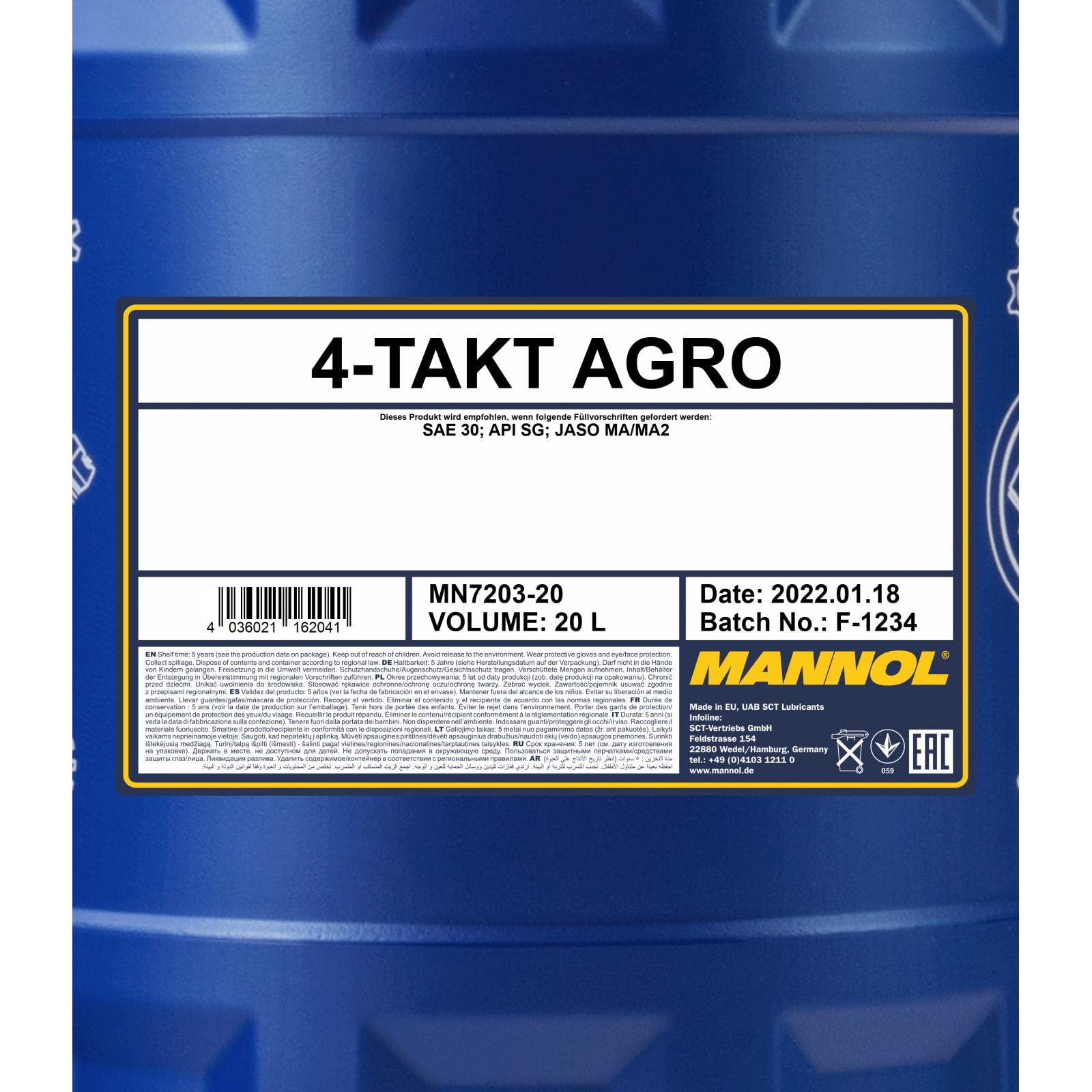 MANNOL MN7203-20 Aceite 20L
