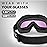 OutdoorMaster OTG Ski Goggles - Over Glasses Ski/Snowboard Goggles for Men, Women & Youth - 100% UV Protection (White Frame + VLT 40% Sapphire Lens)