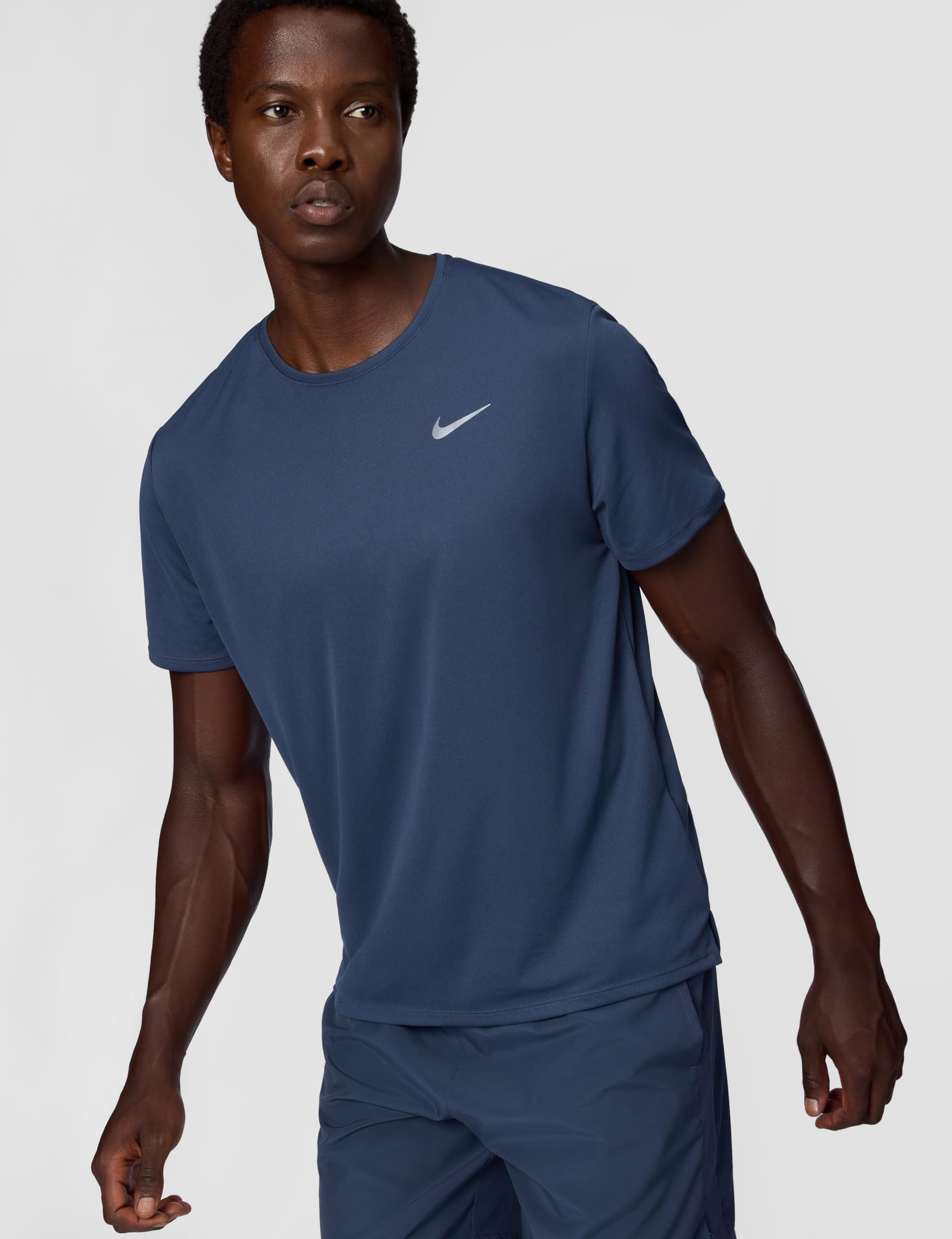 Nike Herren Dri-fit Uv Miler Ss T-Shirt (1er Pack)