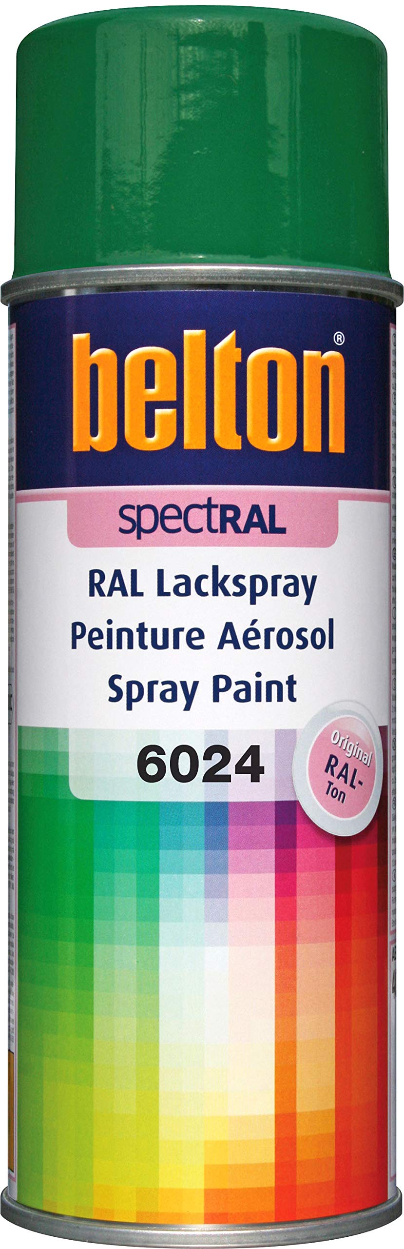 belton spectRAL Lackspray RAL 6024 verkehrsgrün, glänzend, 400 ml - Profi-Qualität