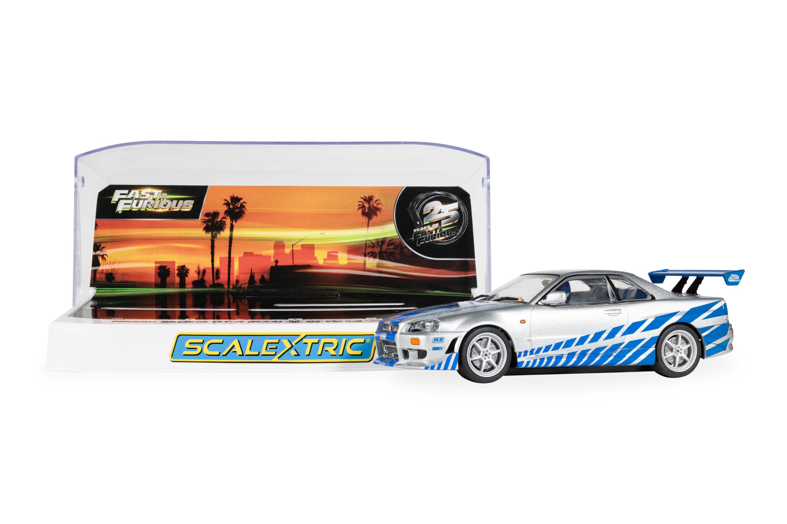 Scalextric C4674 Nissan R34 Skyline - 2Fast 2Furious