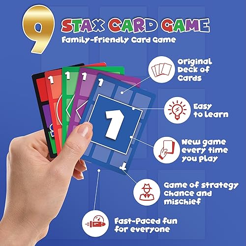 Miniatura 3 de Juego de cartas  Juego de cartas familiar  Diversión para niños, adolescentes y adultos  Ideal para 2  4 jugadores  para noche de juegos, noche
