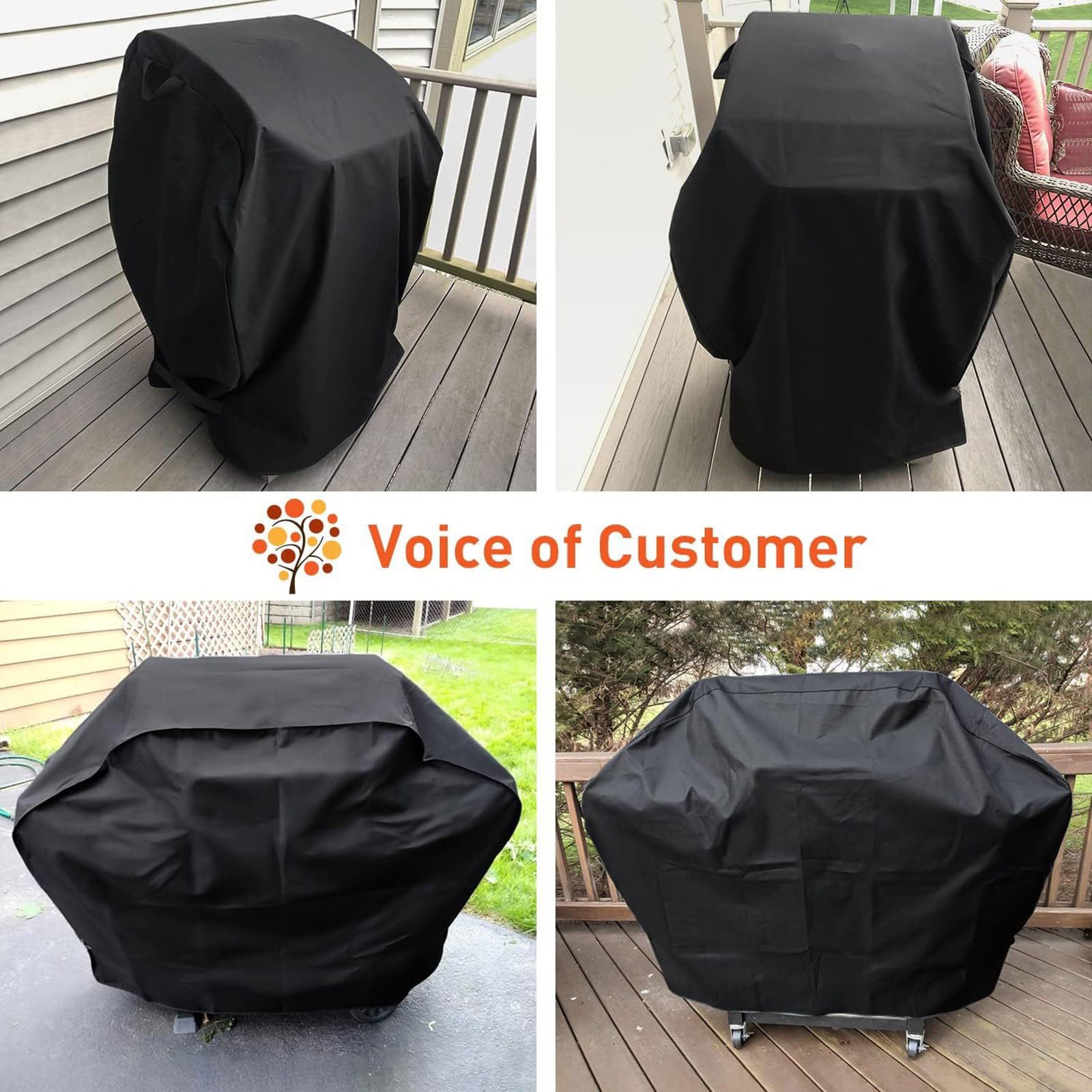 Copertura protettiva antipioggia per barbecue impermeabile resistente griglie coperture resistenti accessori esterni barbecue impermeabile barbecue