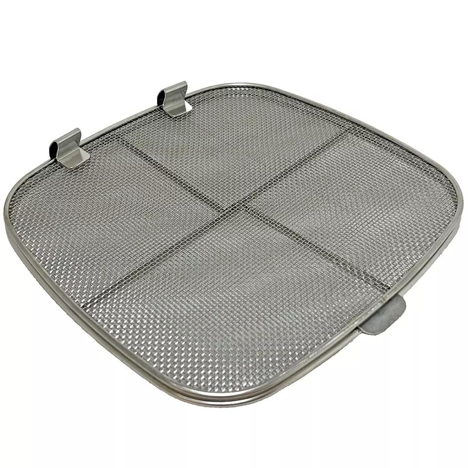 #108KY300 Splatter Shield Stainless Steel 5-in-1 Indoor Grill Air Fryer AG300 AG300C AG301C AG302 AG400 Durable New Replacement Parts for Ninja Foodi