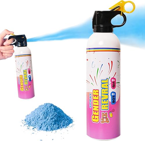 Gender Reveal Creative Fire Extinguisher Party supplies 100% biodegradable Creat
