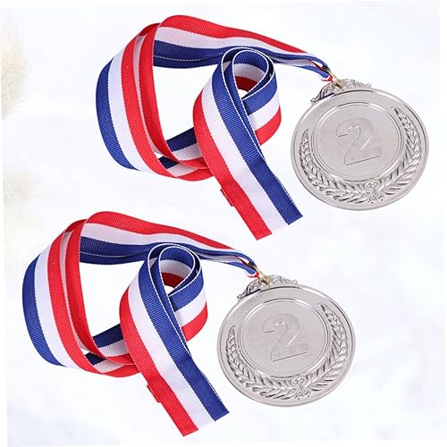 Miniatura 6 de GANAZONO 4 Pcs Competition Medal Award Sports Medals Award Medal Wheat Winner Medal Ears of Wheat Zinc Alloy