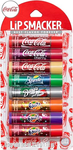 Lip Smacker Coca-Cola Party Pack Lip Glosses (Pack Of 8) - Orange