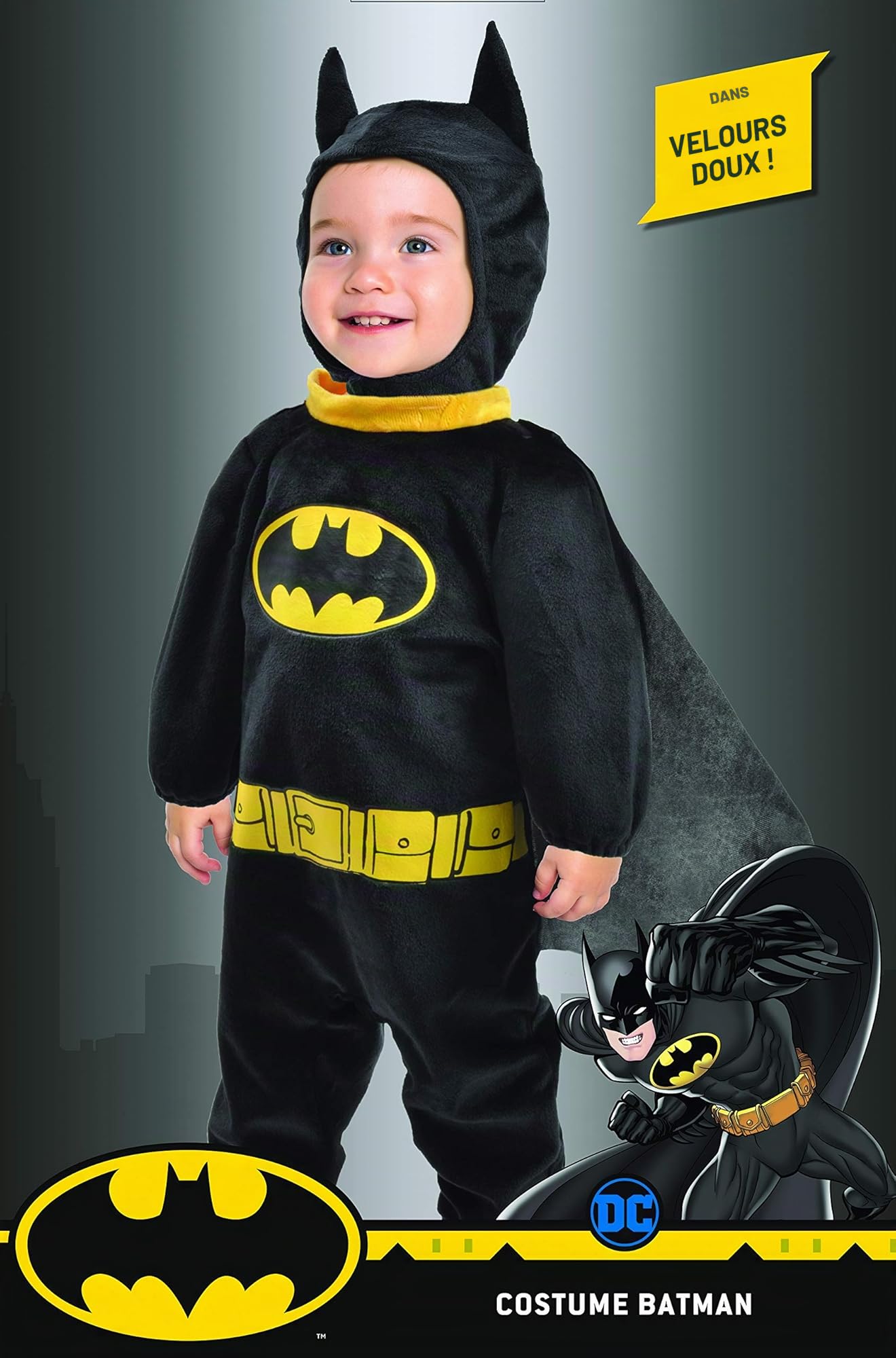 Ciao- Batman Baby costume grenouillère déguisement original DC Comics